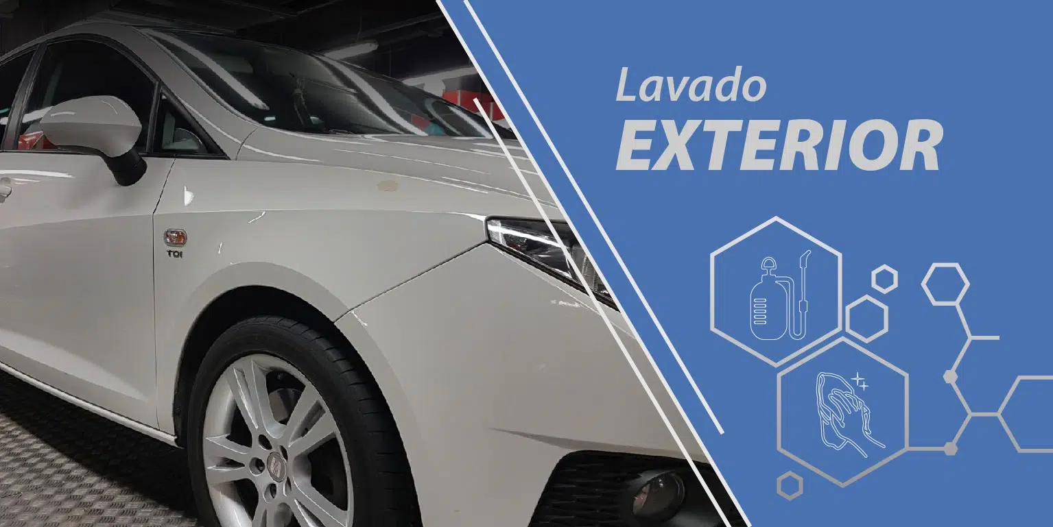 Banner de servicio de lavado exterior