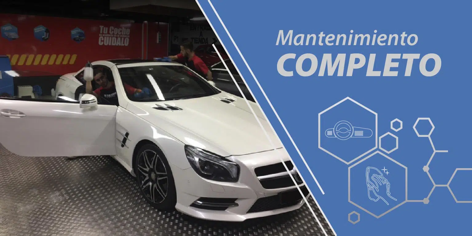 Banner de servicio de mantenimiento completo